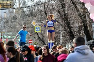 Забег «Beauty Run» состоялся 9 марта по главной улице краевой столицы.