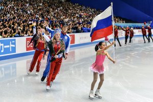 Сочинские фигуристы выиграли короткую программу на командном чемпионате мира