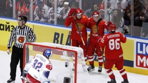 Сборная России забила три шайбы в ворота чехов на Чемпионате мира