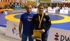 Белореченская спортсменка сумела завоевать золотую медаль международного турнира по борьбе