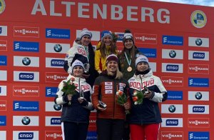 Второй день этапа в Альтенберге - серебро Ивановой и золото в команде
